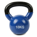 Wholesale Vinyl Coated Solid Cast Iron Steel Strength Training Weight Plastic Dipping Kettlebell